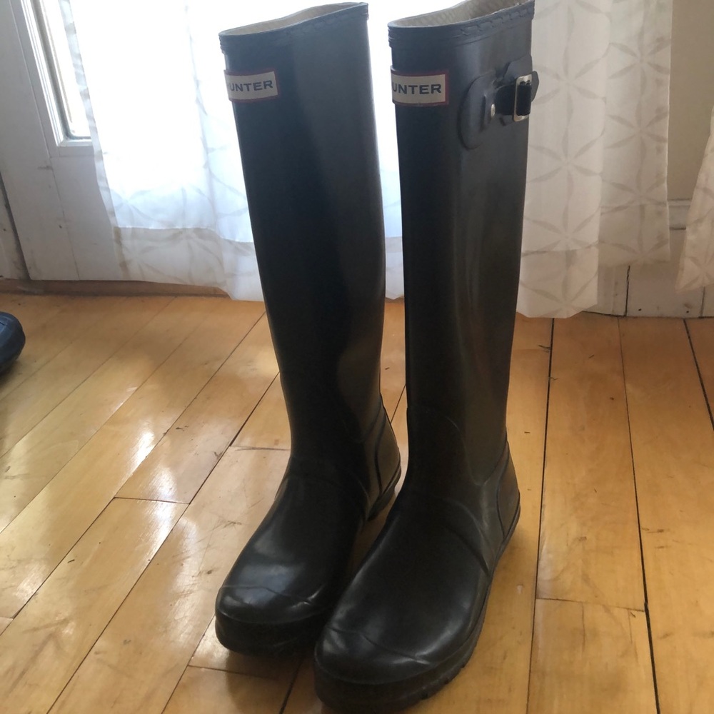 Hunter rain boots